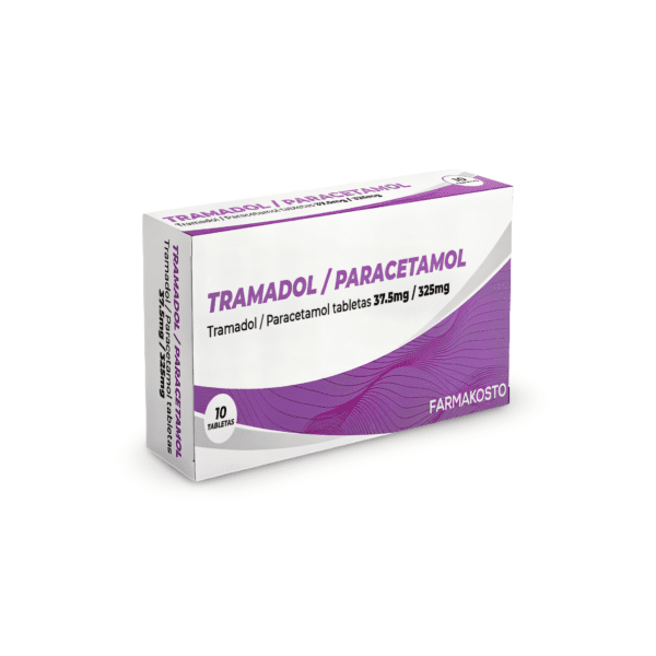 Tramadol / Paracetamol – 37.5 mg / 325 mg – 10 Tabletas