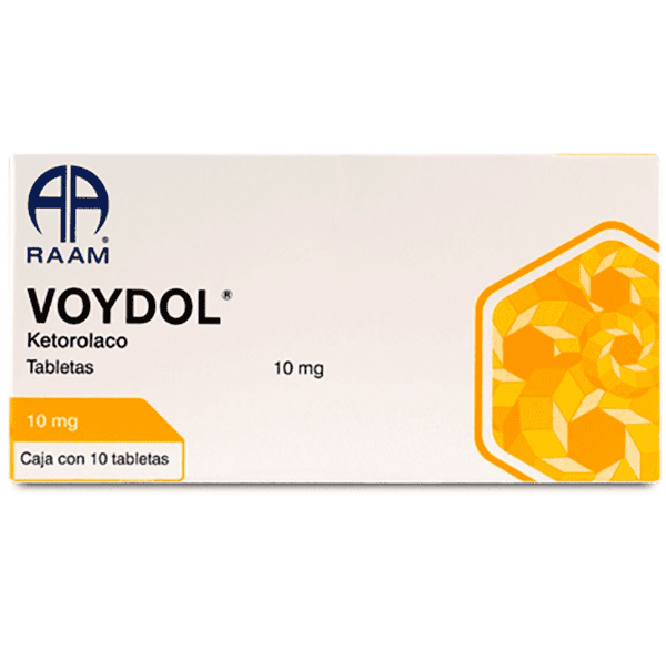Voydol 10 Mg Con 10 Tabletas