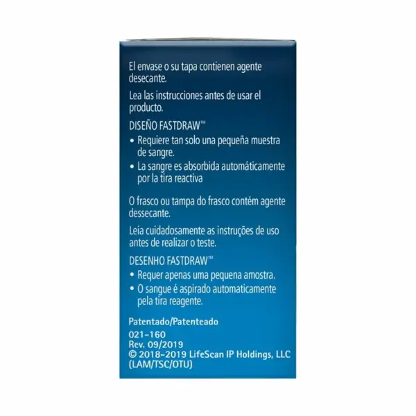 Tiras Reactivas Onetouch Ultra Con 25 Piezas - Imagen 3