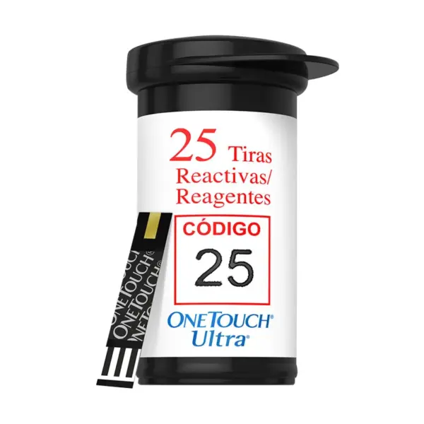 Tiras Reactivas Onetouch Ultra Con 25 Piezas - Imagen 7