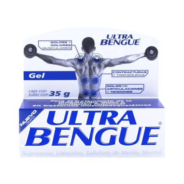 Ultra Bengue Azul 10 G Gel Con 35 G
