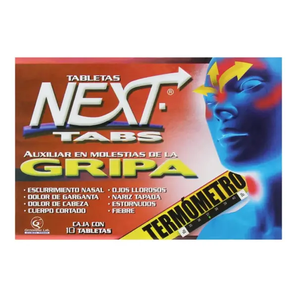 Next 500/25/5/4 Mg Con 10 Tabletas