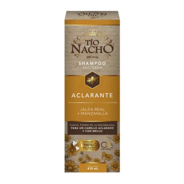 Tío Nacho Antiedad Shampoo Anticaída Con Jalea Real 415 Ml