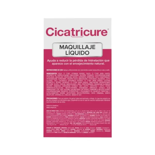 Cicatricure Maquillaje Líquido Tono Medio 30 Ml - Imagen 2