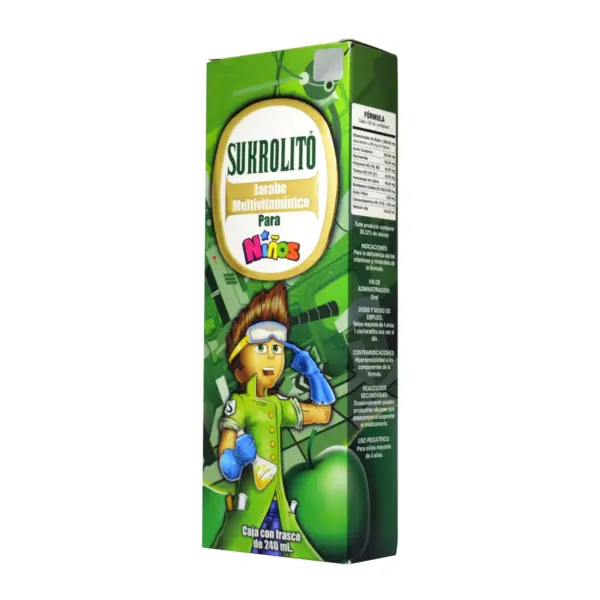 Sukrolito Suplemento Alimenticio En Jarabe Con 240 Ml - Imagen 2
