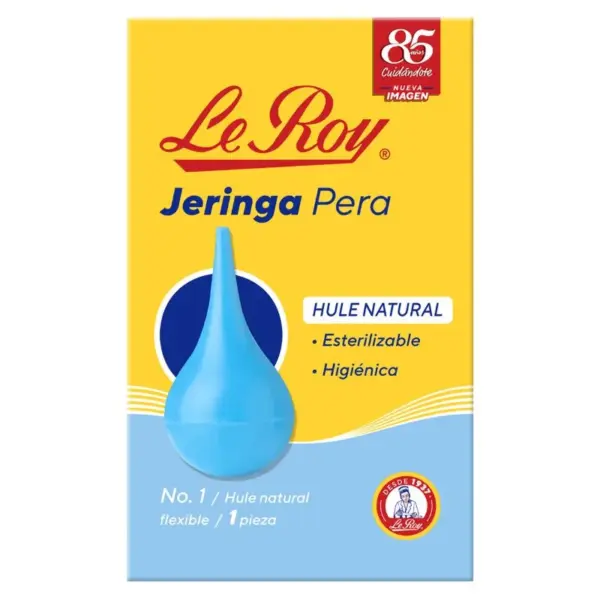 Le Roy Jeringa Pera De Hule No.1 Con 1 Pieza
