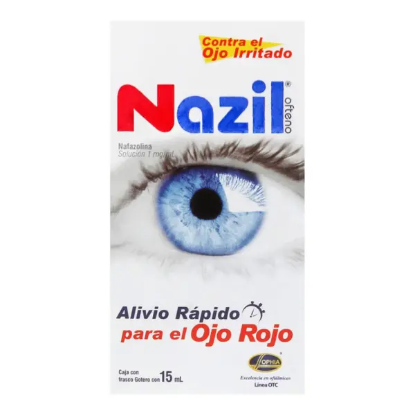 Nazil Ofteno 1 Mg Solución Oftálmica Gotas 15 Ml