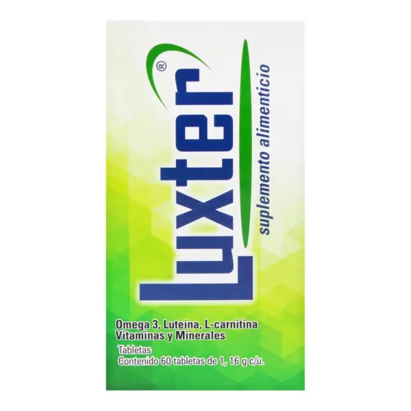 Luxter Suplemento Alimenticio Con 60 Tabletas
