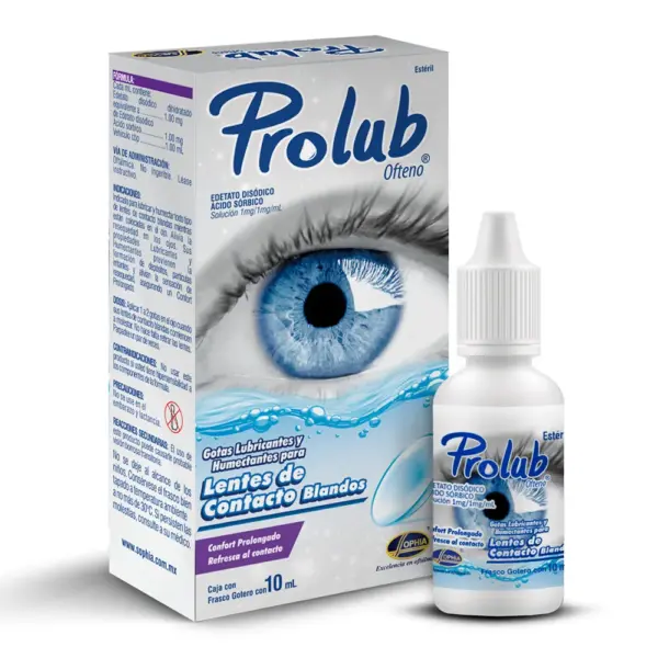 Prolub Ofteno 1/1 Mg Solución Gotas 10 Ml - Imagen 2