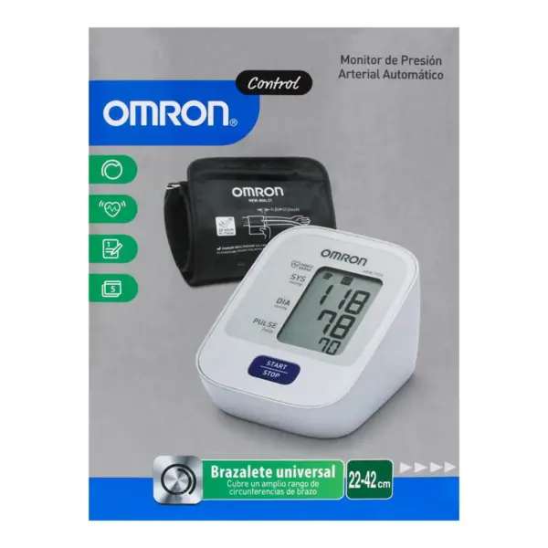 Monitor De Presión Arterial Omron Hem-7120 Con 1 Pieza - Imagen 2