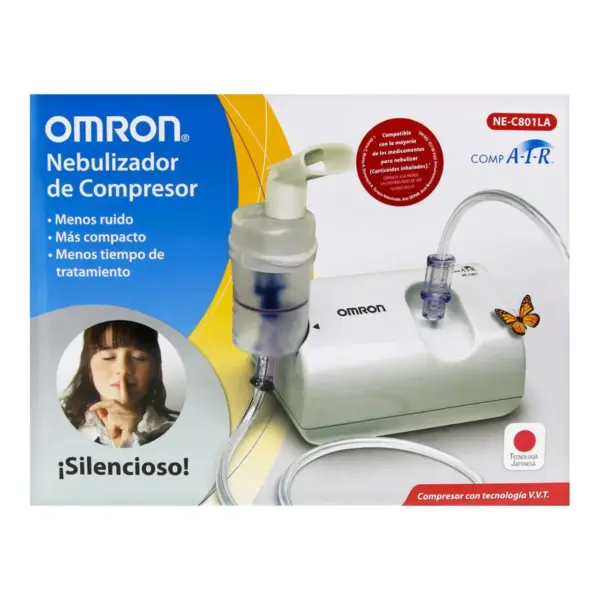 Nebulizador De Compresor Omron Con 1 Pieza