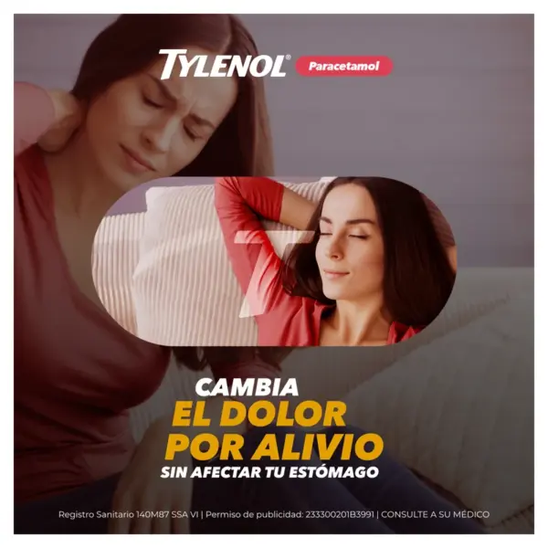 Tylenol 500 Mg Con 40 Tabletas Pack 2 - Imagen 4