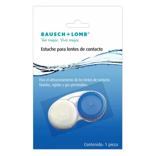 Renu Case Estuche De Lentes De Contacto Con 1 Pieza