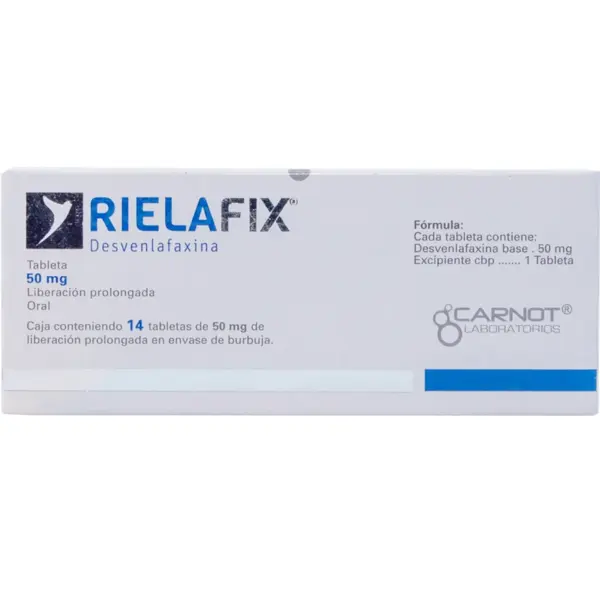 Rielafix 50 Mg Con 14 Tabletas - Imagen 2
