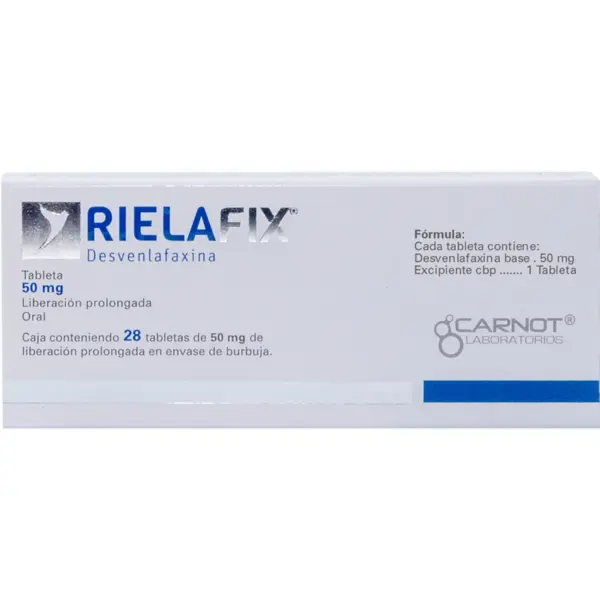 Rielafix 50 Mg Con 28 Tabletas - Imagen 2