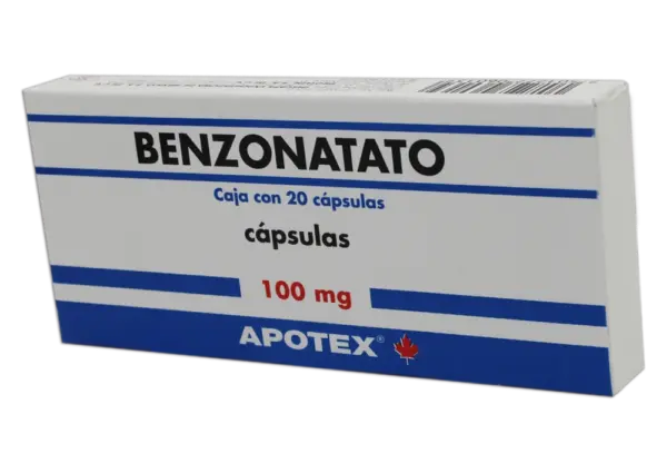Benzonatato 100 Mg Con 20 Cápsulas (Apotex)