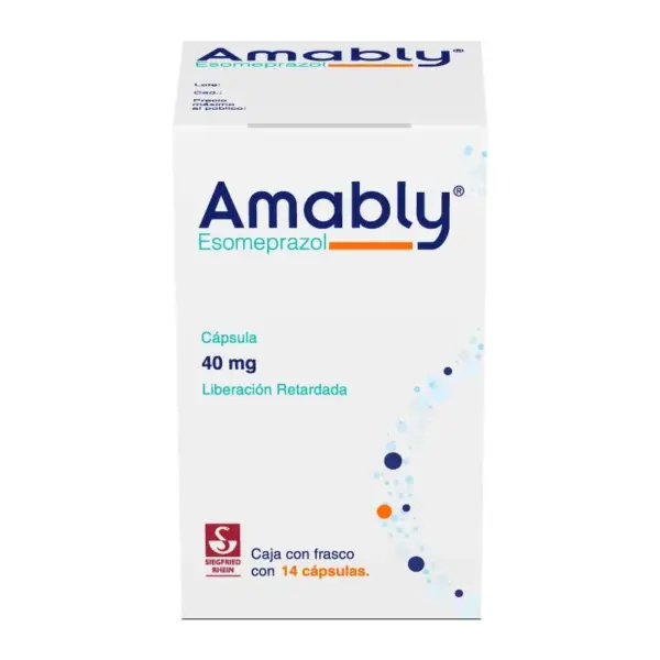 Amably 40 Mg Con 14 Cápsulas