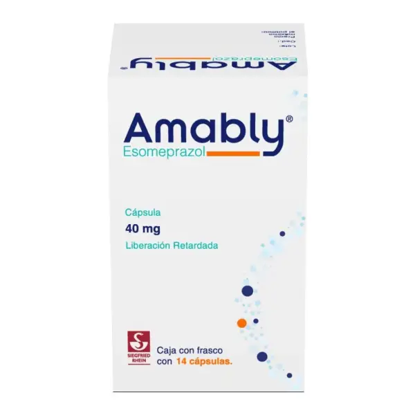 Amably 40 Mg Con 14 Cápsulas - Imagen 3