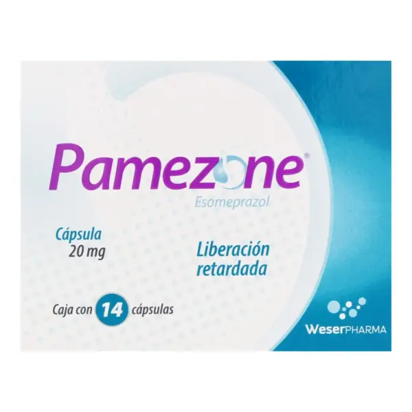 Pamezone 20 Mg Con 14 Cápsulas