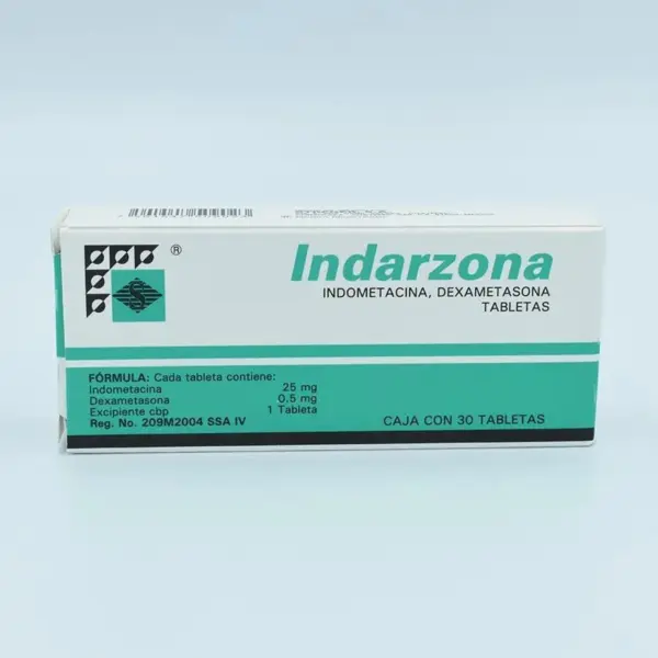Indarzona 25/0.5 Mg Con 30 Tabletas