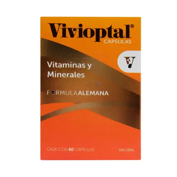 Vivioptal Oral Suplemento Alimenticio Con 60 Cápsulas