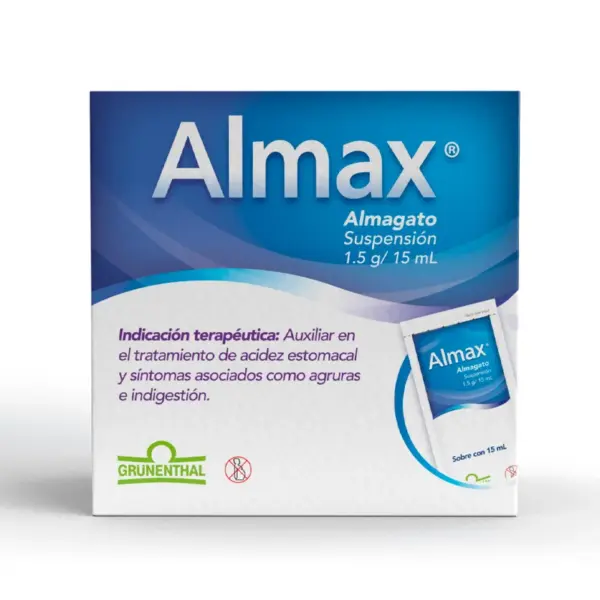 Almax 1.5 G Suspensión Oral Con 24 Sobres - Imagen 2