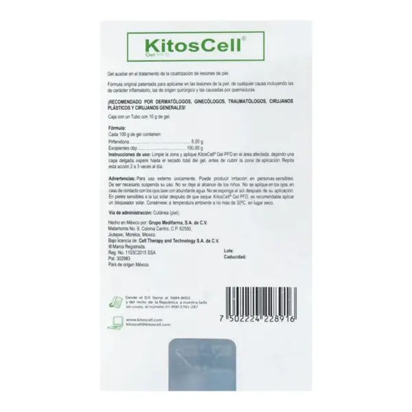 Kitoscell 8 G Gel Con 10 G - Imagen 2