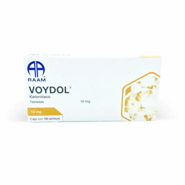 Voydol 10 Mg Con 10 Tabletas