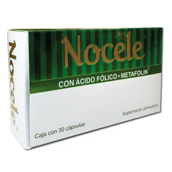 Nocele Suplemento Alimenticio Con 30 Cápsulas
