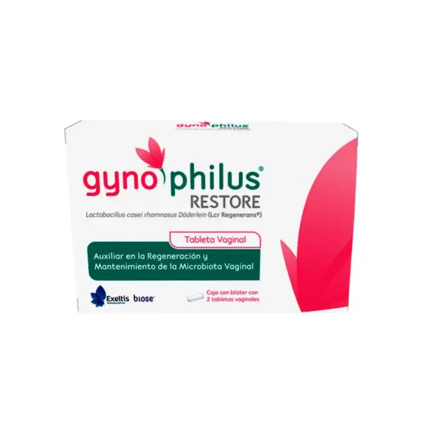Gynophilus Restore Con 2 Tabletas Vaginales