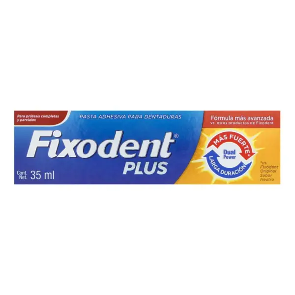Fixodent Plus Pasta Adhesiva Dental 35 Ml