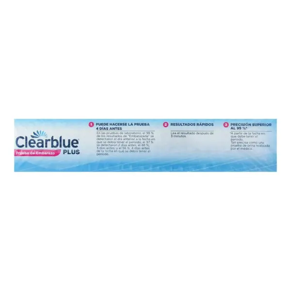Clearblue Plus Prueba De Embarazo - Imagen 2