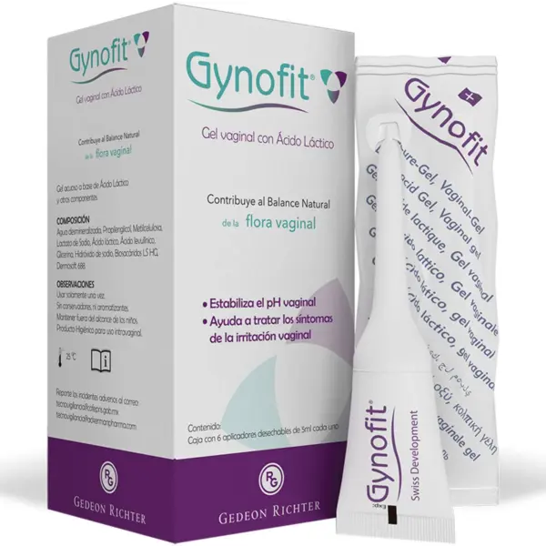 Gynofit Gel Vaginal Con 6 Aplicadores