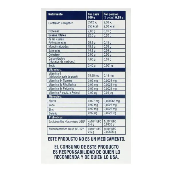 Microbiot Pediátrico Suplemento Alimenticio En Gotas De 8 Ml - Imagen 2