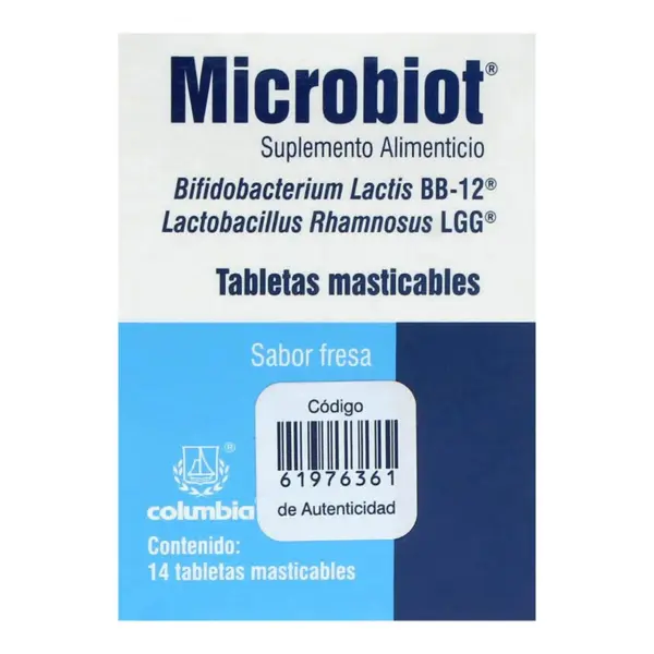 Microbiot Suplemento Alimenticio Con 14 Tabletas
