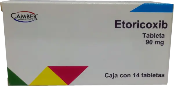 Etoricoxib 90 Mg Con 14 Tabletas (Camber)