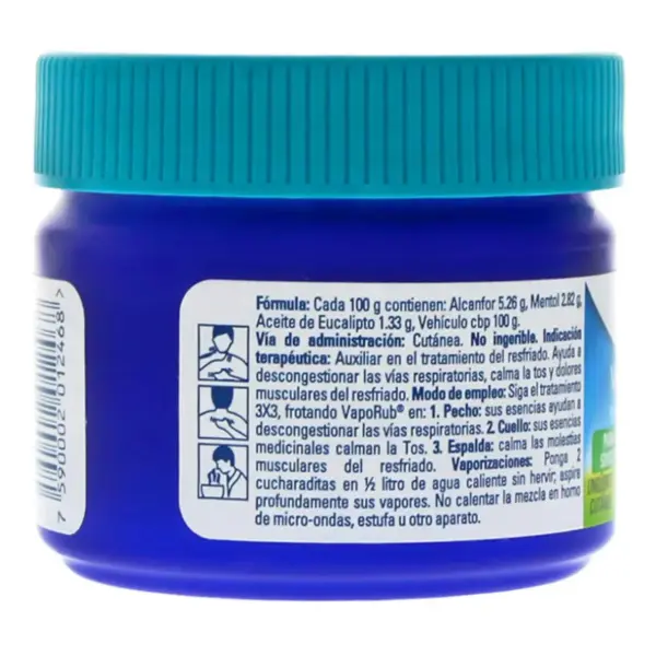 Vick Vaporub Con 50 G De Ungüento - Imagen 2