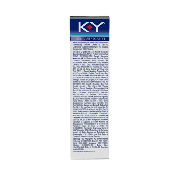 K-Y Gel Lubricante íNtimo Con 50 G - Imagen 4