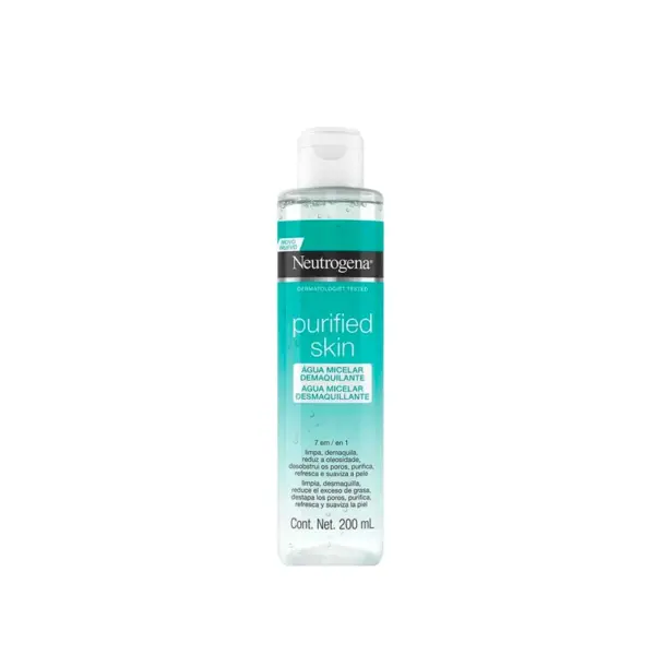 Neutrogena Purified Skin Agua Micelar Desmaquillante 200 Ml