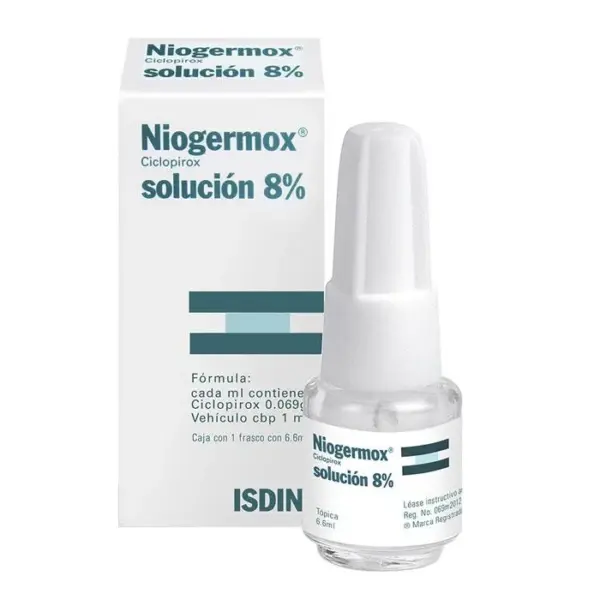 Isdin Niogermox 8% Con 6.6 Ml De Solución