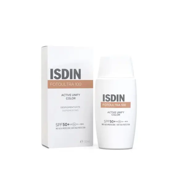 Isdin Fotoultra100 Active Unify Color Fps50+ Con 50 Ml