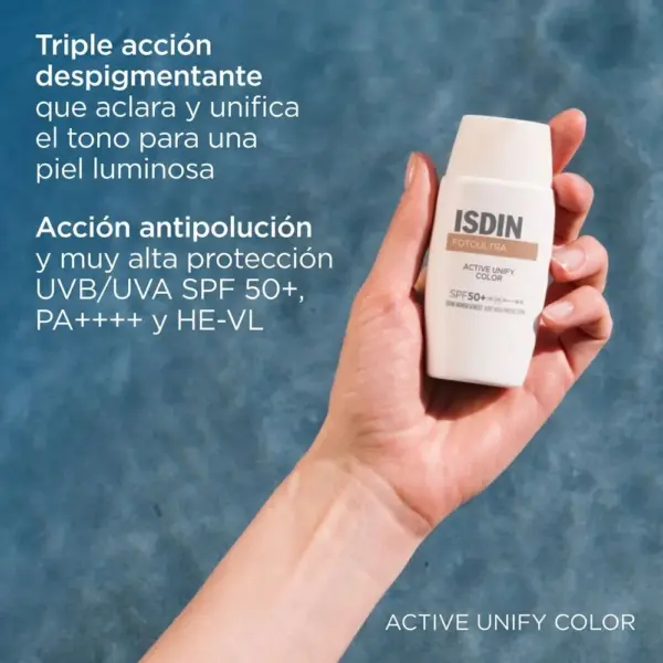Isdin Fotoultra100 Active Unify Color Fps50+ Con 50 Ml - Imagen 3