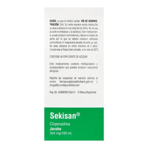 Sekisan 354 Mg Con 120 Ml De Suspensión - Imagen 2