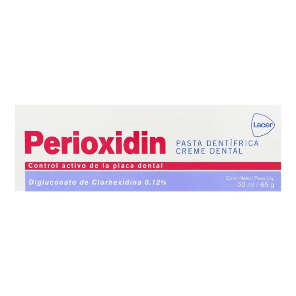 Periodixin Cloredixina Digluconato 0.12% Crema Denta Con 50 Ml - Imagen 2