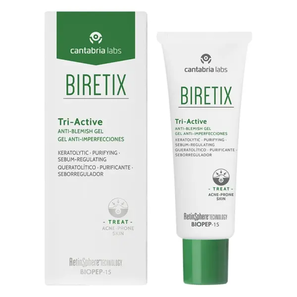 Cantabria Biretix Tri-Active Gel Anti Imperfecciones 50 Ml